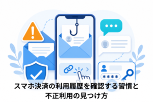 スマホ決済の利用履歴を確認する習慣と不正利用の見つけ方