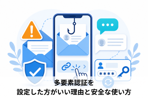 多要素認証を設定した方がいい理由と安全な使い方