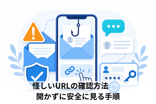 怪しいURLの確認方法｜開かずに安全に見る手順