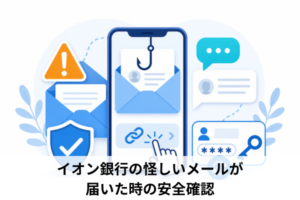 イオン銀行の怪しいメールが届いた時の安全確認