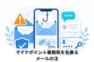 マイナポイント事務局を名乗るメールの注意点と確認手順
